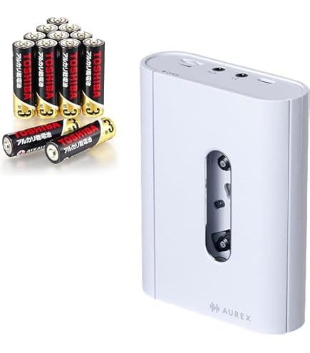 Amazon.co.jp: 【セット買い】AUREX ワイヤレス カセットプレイヤー AX